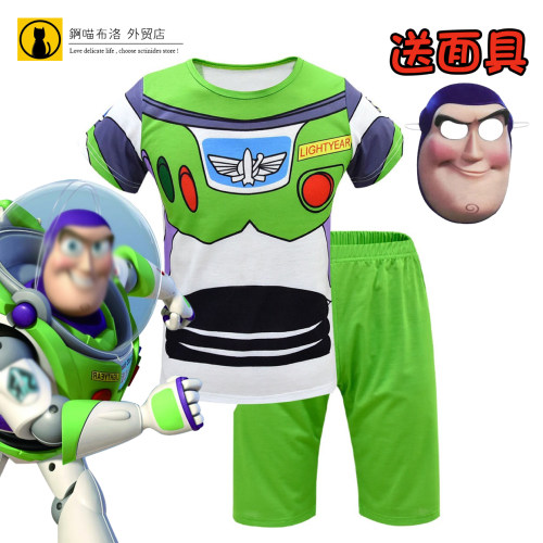 玩具总动员cosplay男童沙滩服