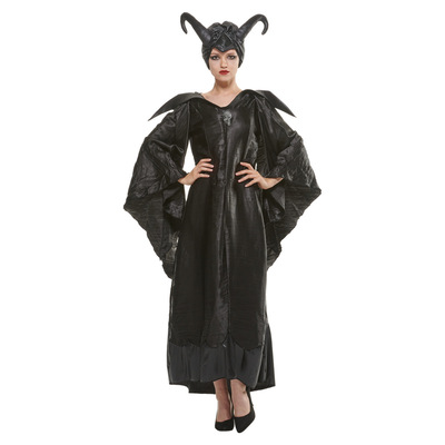 万圣节 Maleficent 万圣节cos服大人 沉睡魔咒女巫角色扮演演出服
