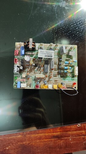 奥克斯空调KR-120W相序板SW1T1-TMP86FH09-V1主板11222047000049