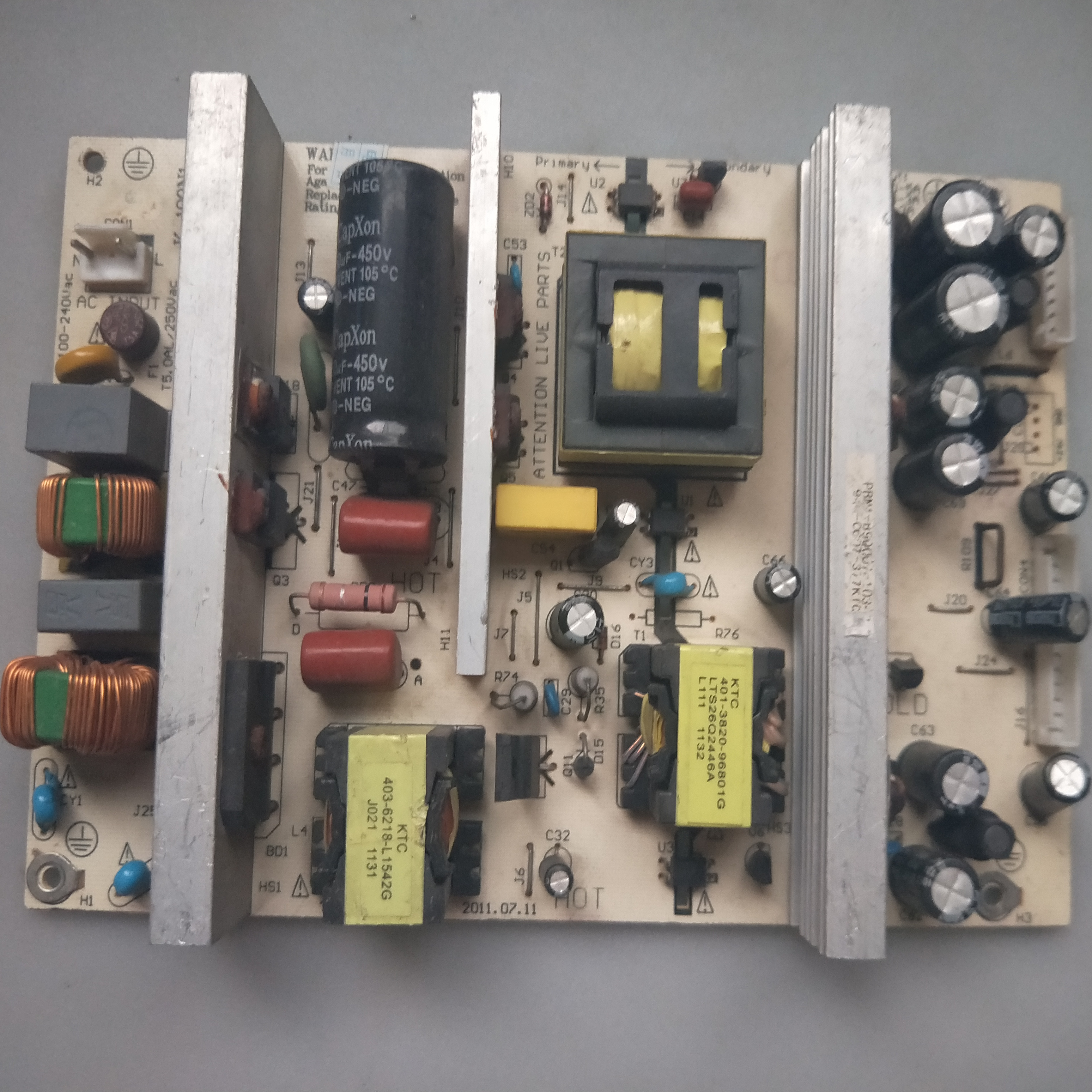 原装TCL L32E09 L37C12液晶电视电源板 465-01A3-19001G K-190N1