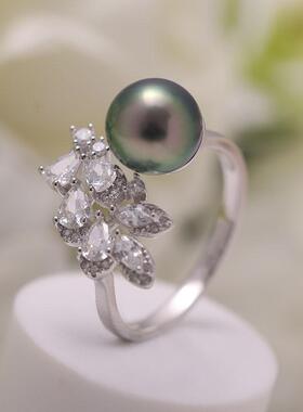 叶子s925纯银日韩版男女通用