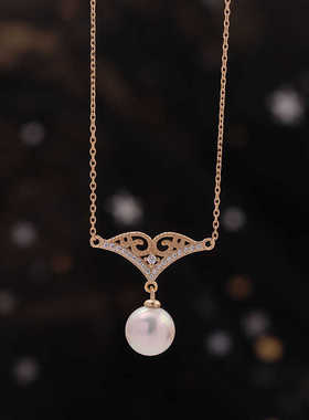 蕾丝雅致套链一体链S925银复古