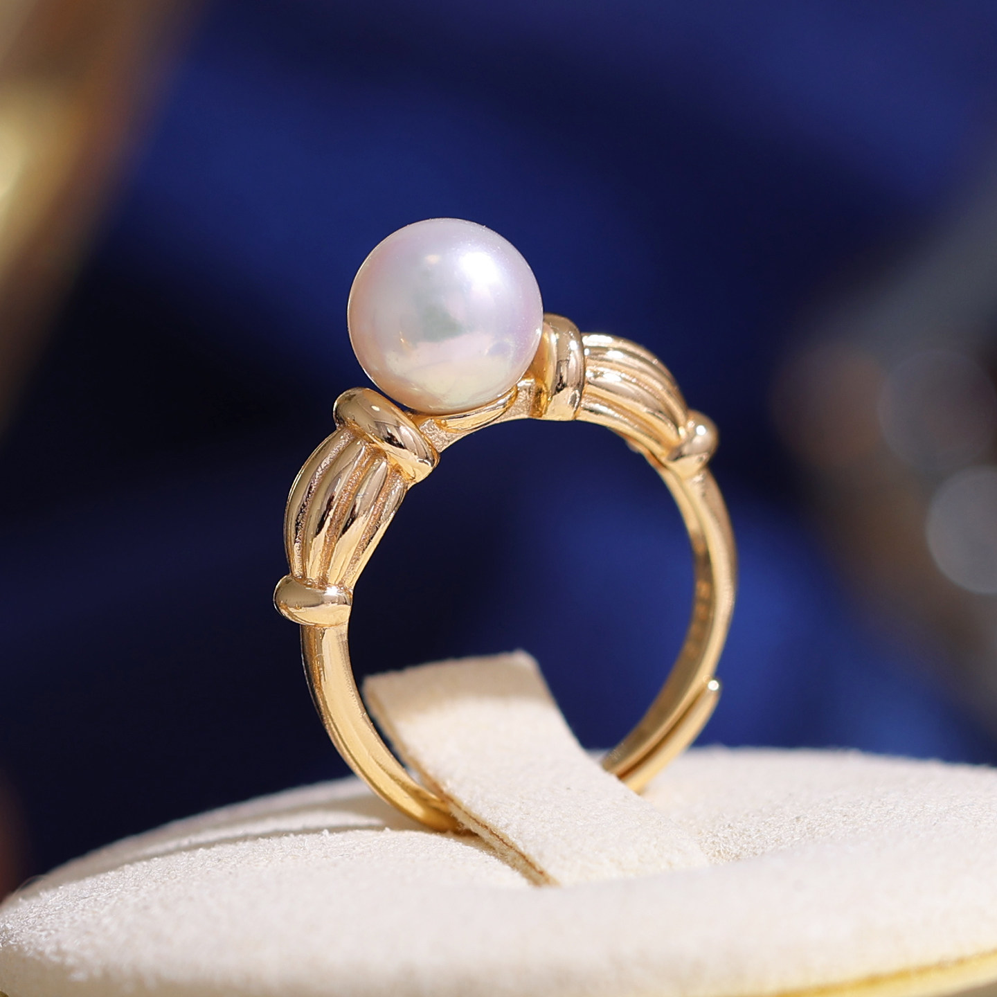 s925纯银精工优雅大方拉丝戒指托