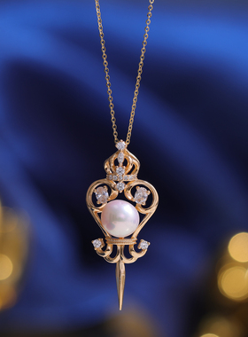 s925纯银复古欧美皇冠吊坠配件