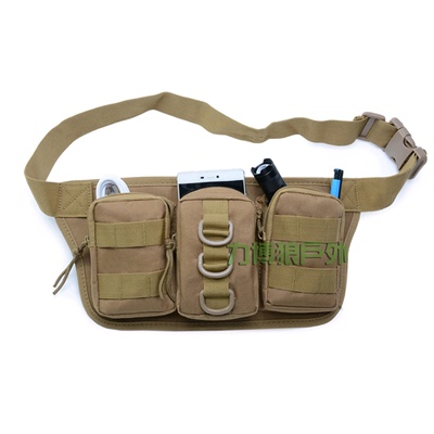 多功能腰包带拉链小巧大容量