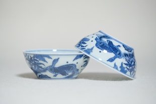 肥肥燕 灯盏杯 9.2*3.6cm 远山堂 原立明堂画师亲献