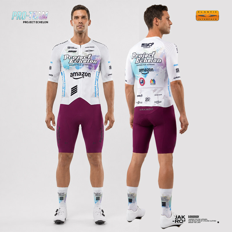 捷酷26新品Project3.0连体服骑行服男款车队款竞技双箭头120/200