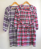 YC05出口日式 裙F125 隐藏拉链哺乳衬衫 春秋孕妇长袖 衬衣裙