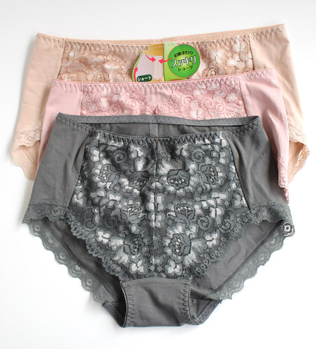 日本款产后收腹低腰大码三角内裤