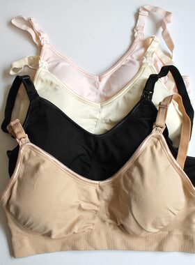 丝雅文胸带乳垫无缝哺乳孕妇内衣