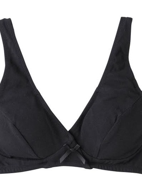 日本犬家全棉无钢圈侧收舒适孕妇内衣哺乳文胸喂奶胸罩哺乳衣Z310
