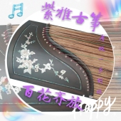 紫雅古筝百花齐放品质优稳定性好音色美手感佳