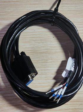 昆仑通态TPC触摸屏人机RS485电缆一分二COM2(7+ 8-) COM3(4+9-)