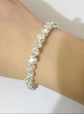 开口水钻肚皮舞百搭手链