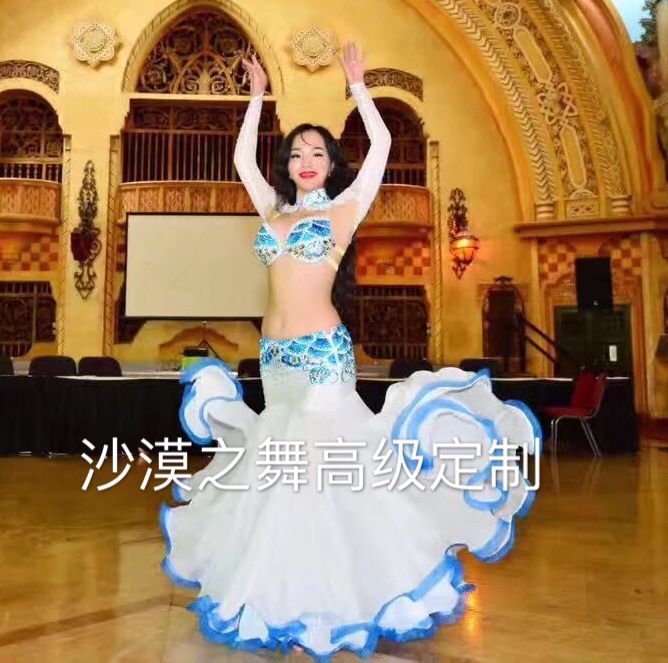 沙漠之舞原创重工黄包臀肚皮舞