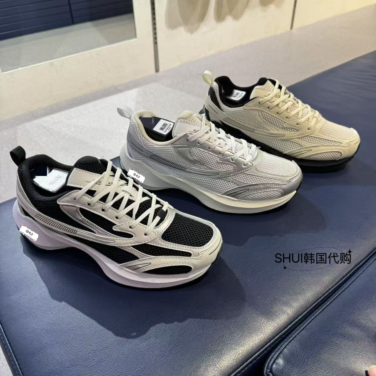 SHUI韩国代购 FL25新款男女同款休闲百搭运动鞋02822不退不换正