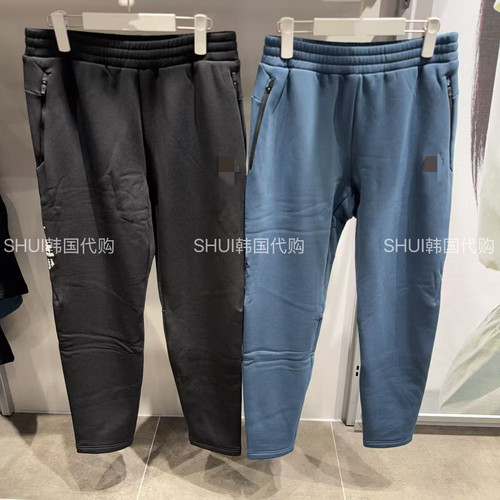 SHUI韩国直邮 折扣冬季男女联名款薄绒加绒长裤SQ423SFPO1可配套