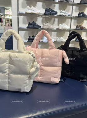 SHUI韩国代购FL新款大号纯色休闲女款手拎单肩包FS254RB01F003