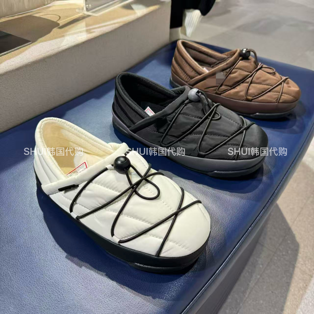 SHUI韩国代购FL25新款冬季男女同款休闲百搭棉鞋FS254BT03X001正