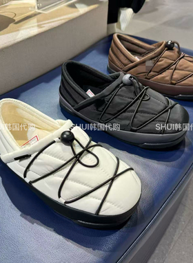SHUI韩国代购FL25新款冬季男女同款休闲百搭棉鞋FS254BT03X001正