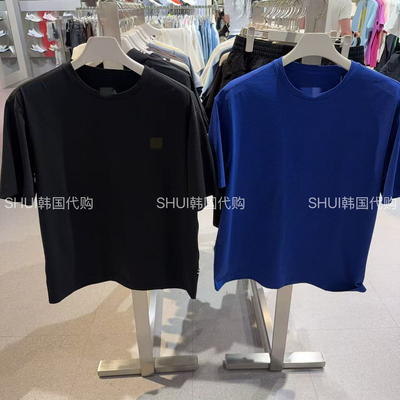 SHUI韩国直邮 新款男女同款休闲百搭圆领短袖T恤FS262RS11X002