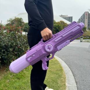 儿童戏水用水枪泼水节玩具抽拉式水枪呲喷水枪沙滩漂流戏水地摊