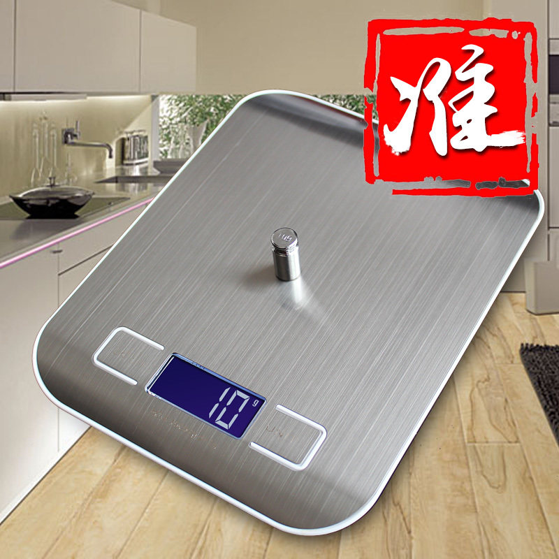 精准电子称厨房烘焙秤不锈钢5kg家用食物重10千克迷你数字小台秤在类目 厨房/烹饪用具, 厨用小工具/厨房储物, 其它中 - 来自Buy2taobao.com提供专业的淘宝代购服务