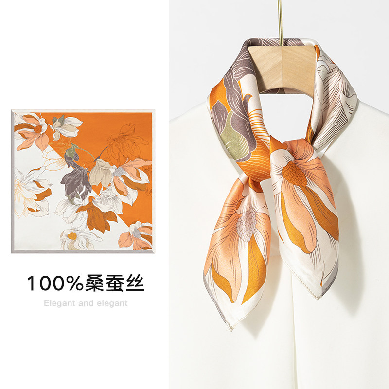 丝巾伴手礼母亲节礼物丝巾礼盒送长辈妈妈生日礼物退休商务纪念品