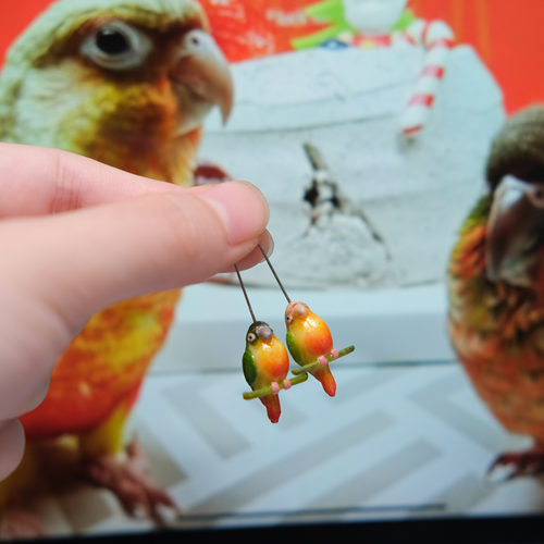 JE·QUINTA新奇特仿真鹦鹉造型