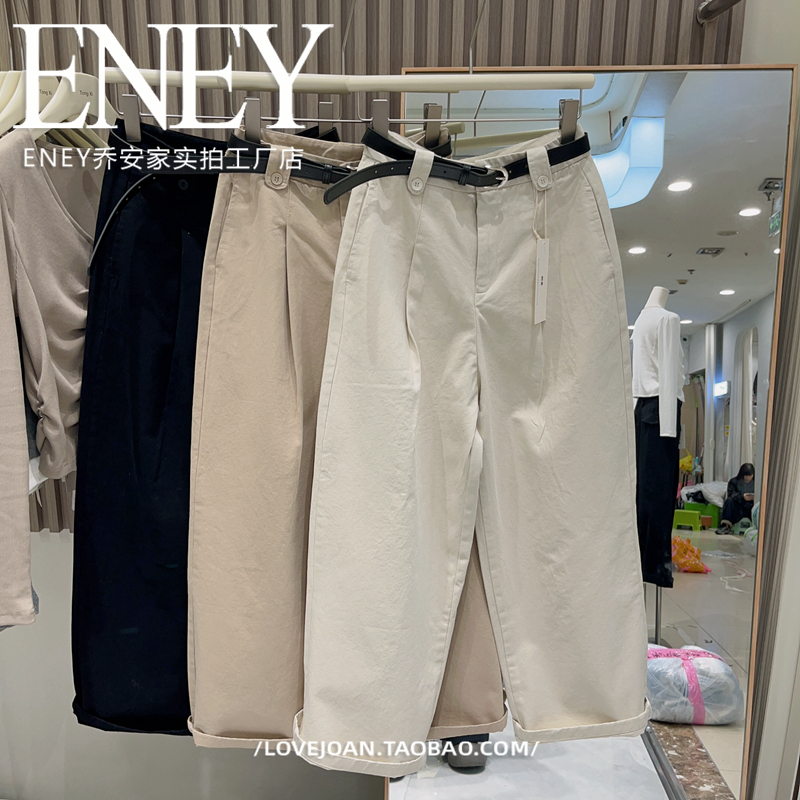 简约工装直筒裤休闲裤正品