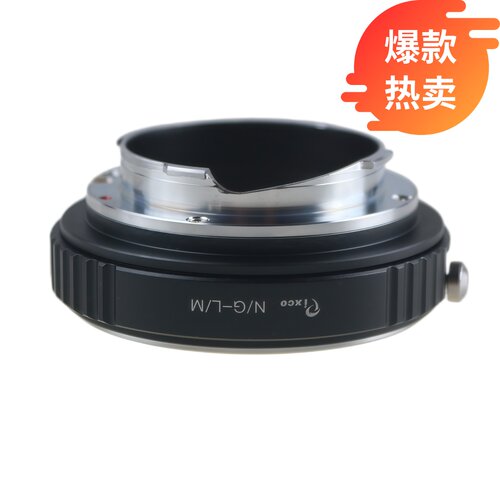 Pixco百摄宝尼康G-LM转接环适用NikonG镜头转Leica徕卡M相机