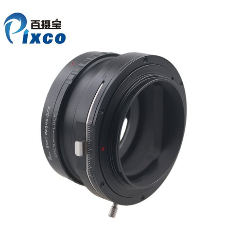 Pixco百摄宝移轴转接环适用于宾得PK645镜头转富士GFX中画幅相机