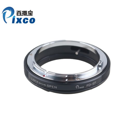 Pixco百摄宝FD-EOS转接环适用FD镜头转佳能EF单反相机 微距拍摄
