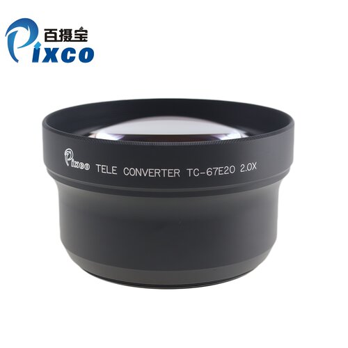 Pixco2.0X67mm增距镜2倍通用