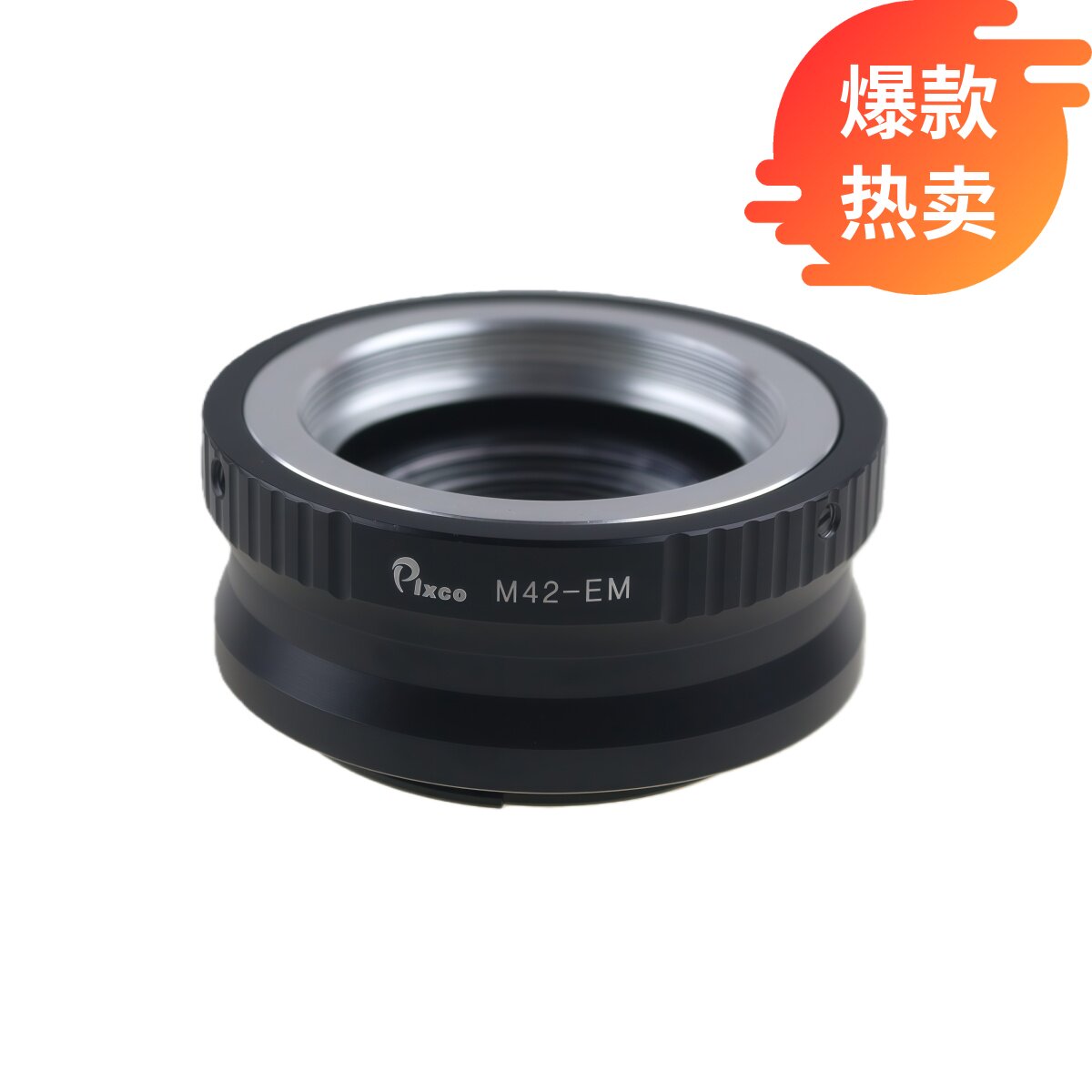 Pixco百摄宝M42-EOS.M减焦增光转接环适用M42镜头转佳能EOSM微单