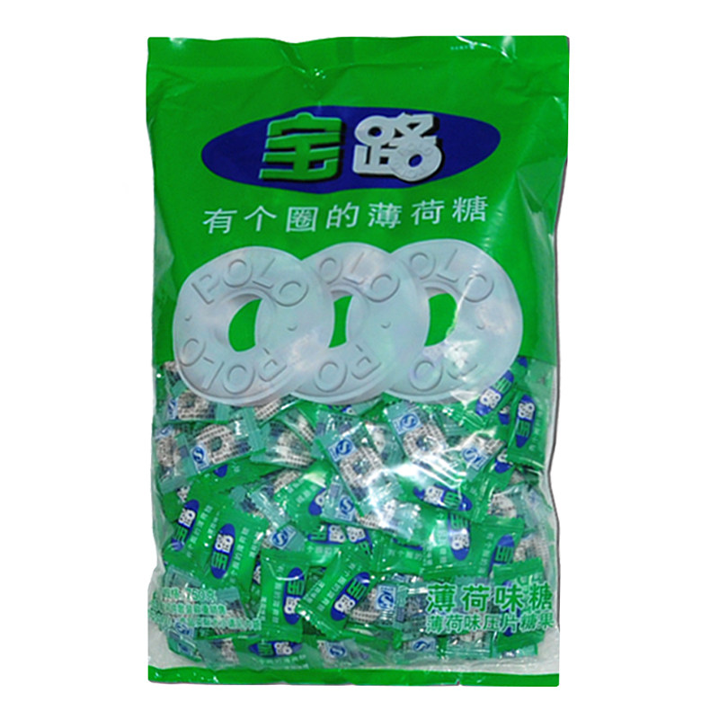 雀巢宝路薄荷糖750g POLO薄荷糖有个圈的宝路糖 3袋包邮