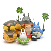 微景观材料猫系列幸运四叶草叽喳蓝猫胖嘟嘟小妹妹巴士车