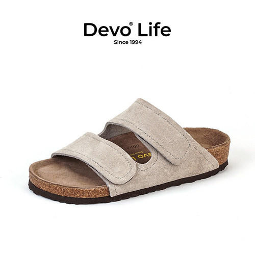 Devo/的沃木拖鞋魔术休闲时尚