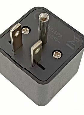 大功率15A NEMA5-15P台湾美国泰国H型美标多功能转换插头 5000W