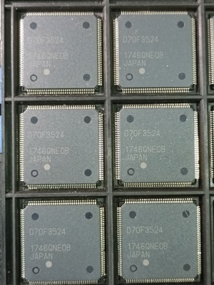 D70F3524 UPD70F3524 封装QFP144 电脑板易损CPU芯片 全新原装