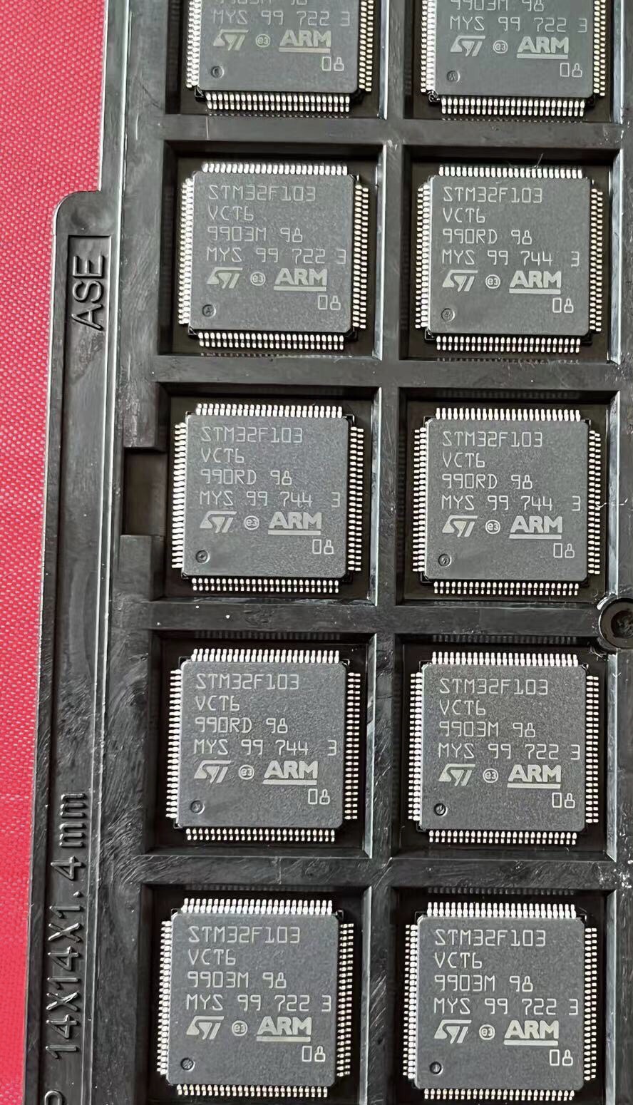 STM32F103VCT6 STM32F103 VE VB LQFP100 全新进口原装ST