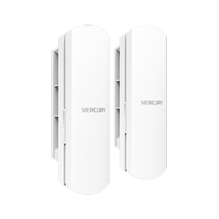 水星 MWB201无线网桥套装 室外5公里电梯监控ap点对点桥接 监控专用家用电梯远距离传输wifi点对多MWB505套装