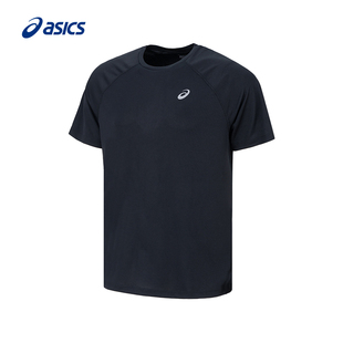 ASICS亚瑟士新款 T恤柔软舒适运动T恤 男子吸湿快干跑步短袖