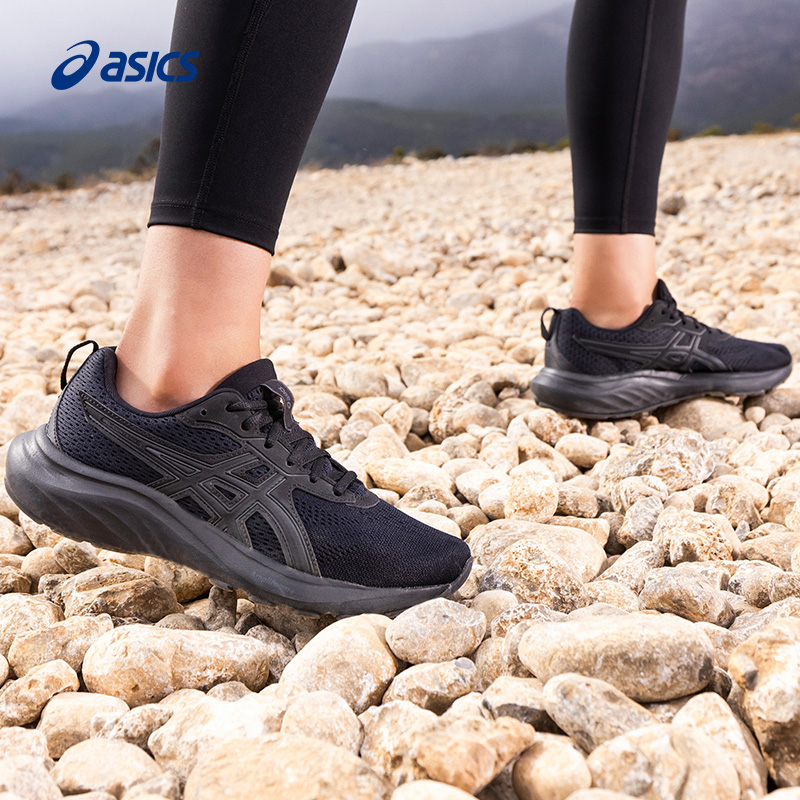 ASICS亚瑟士GEL-CONTEND 9女子缓震回弹跑步鞋网面透气舒适运动鞋