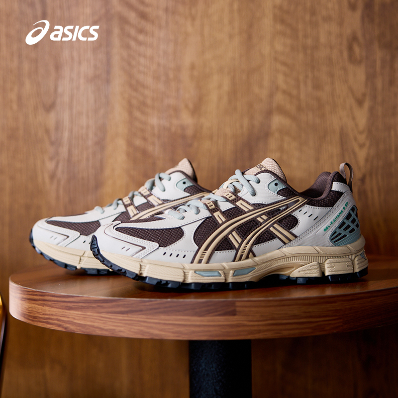 亚瑟士男子透气越野跑鞋