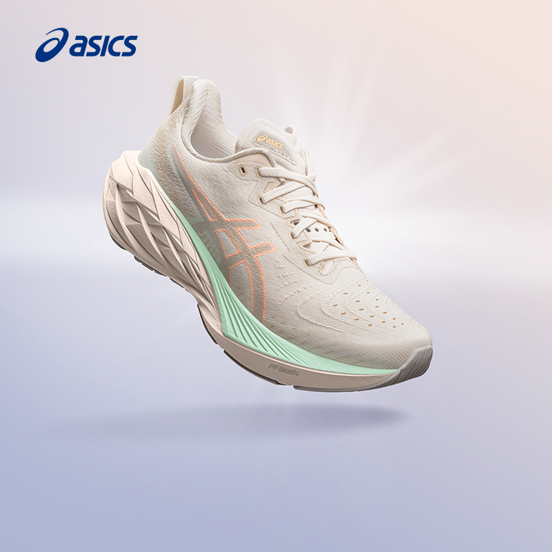 亚瑟士女子缓震回弹跑鞋