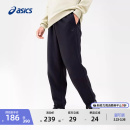 抓绒弹力舒适透气松紧运动长裤 ASICS亚瑟士男子秋冬保暖时尚 长裤