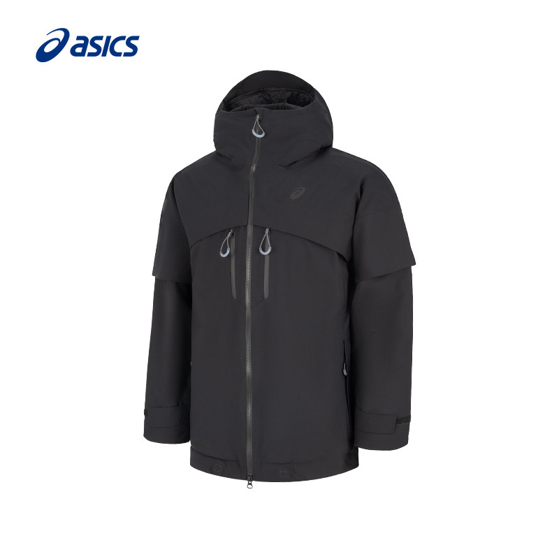 ASICS亚瑟士新款男女羽绒服棉服保暖防泼水户外羽绒运动夹克