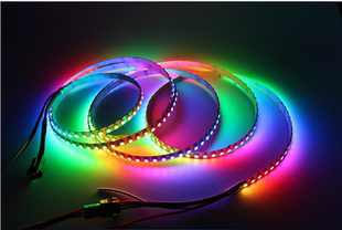 LED幻彩灯带5050-5V-12V-24V灯条酒吧室内装饰霓虹贴片灯带