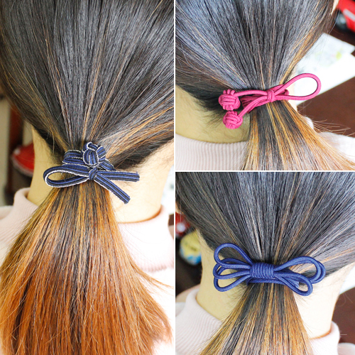 Accessoire coiffure en tissu - Ref 1197274 Image 5